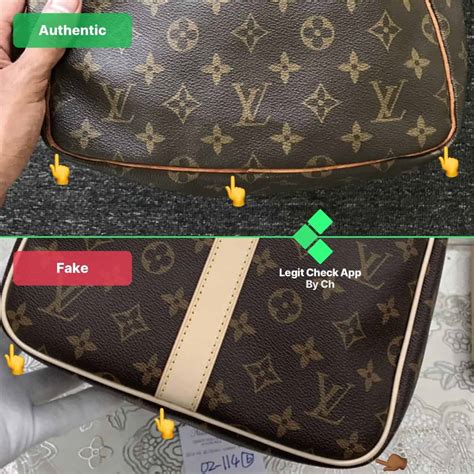 louis vuitton district pm real vs fake|how to check for false louis vuitton.